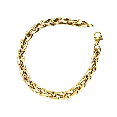 Pulsera de mujer en oro amarillo de 18 quilates