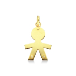 Colgante Niño en Oro Amarillo 18k