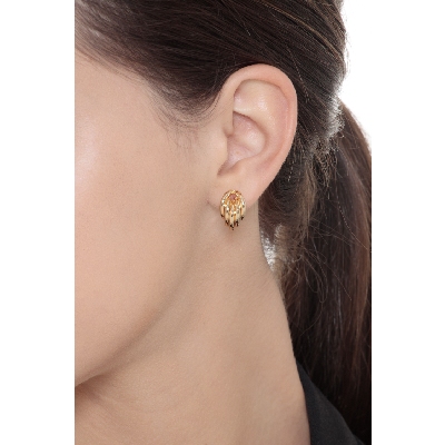 Pendientes de nudo en oro amarillo 18K