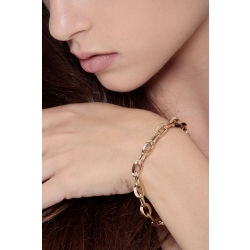 Pulsera cadena en Oro Amarillo 18k 2