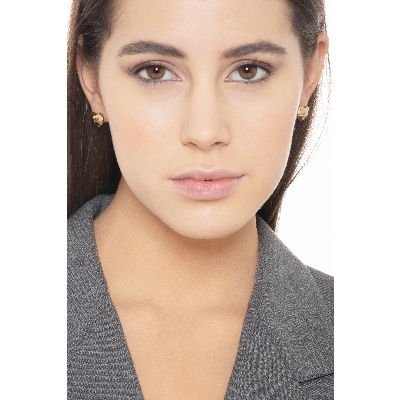 Pendientes corazón oro amarillo 18k