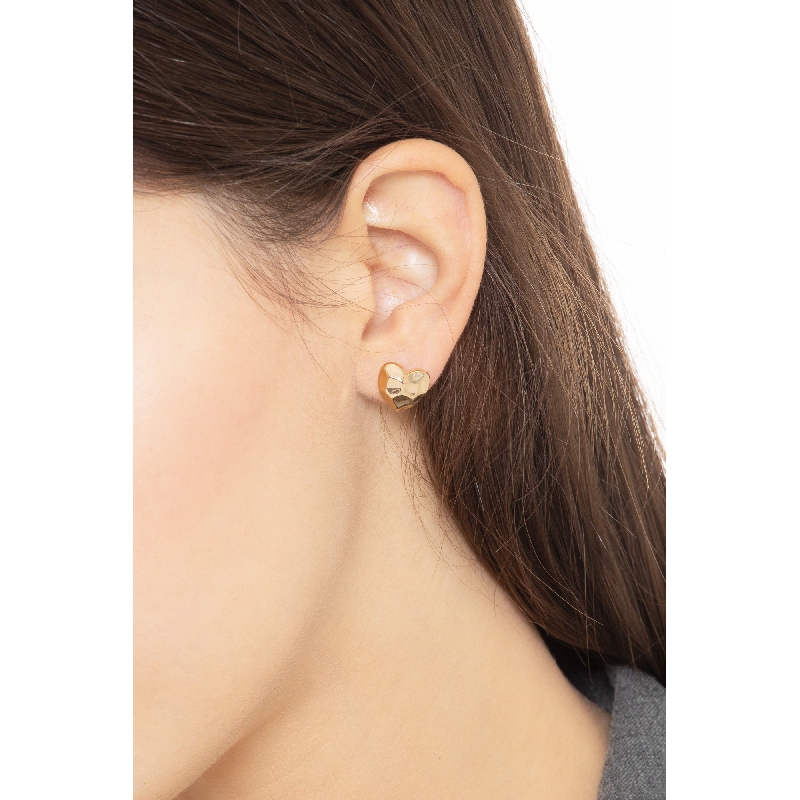 Pendientes corazón oro amarillo 18k Pendientes corazón oro amarillo 18k