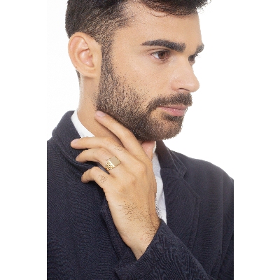 Anillo De Oro 18k Chevalier