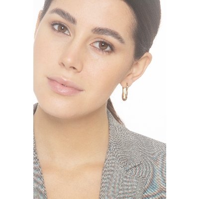 Pendientes de oro amarillo de 18k