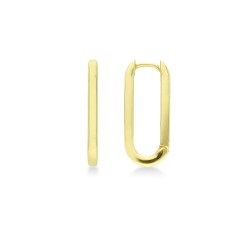 Pendientes de oro amarillo de 18k