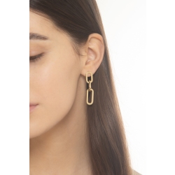 Pendientes en oro amarillo de 18 quilates  2