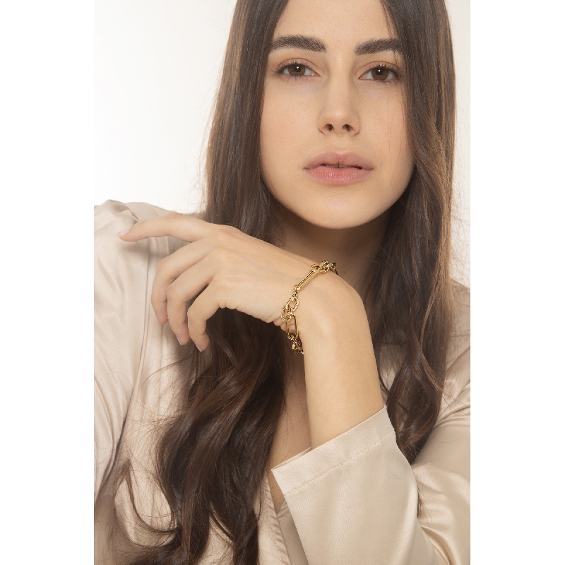 Pulsera de oro amarillo 18K , 20 cm Pulsera de oro amarillo 18K , 20 cm