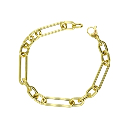 Pulsera de oro amarillo 18K , 20 cm