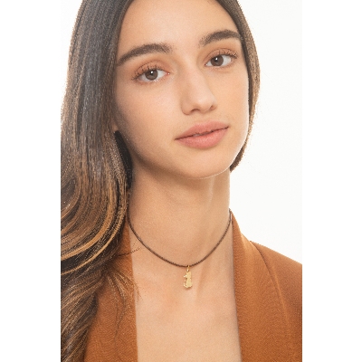 Colgante en oro amarillo 18k con gatito