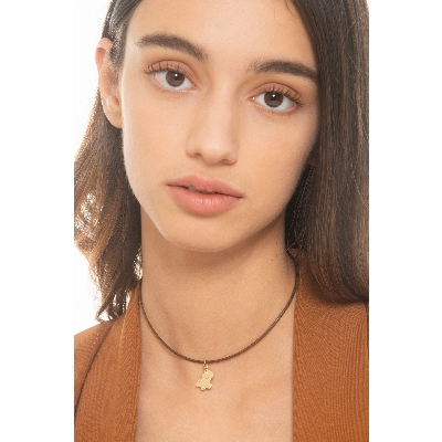 Colgante de perrito en oro amarillo 18 quilates