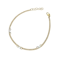 Pulsera de oro amarillo de 18 quilates