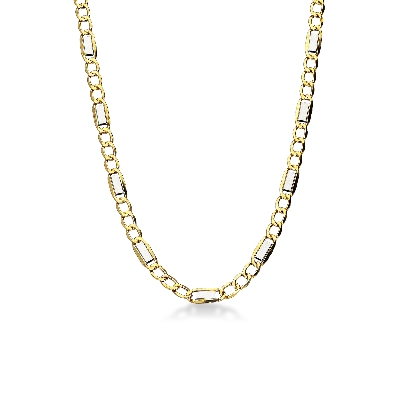 Cadena de hombre en oro amarillo 18k 50 cm