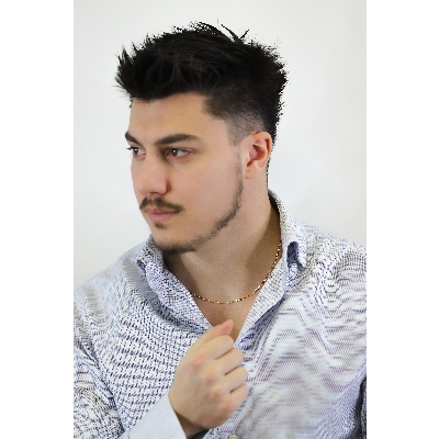  Collar en oro amarillo 18k, 50 cm