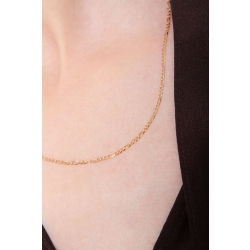 Collar en oro amarillo 18k, 50 cm 2