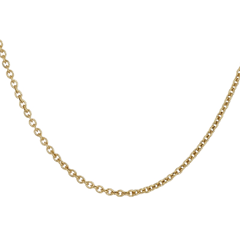 Cadena en oro amarillo 18k, longitud 45 cm