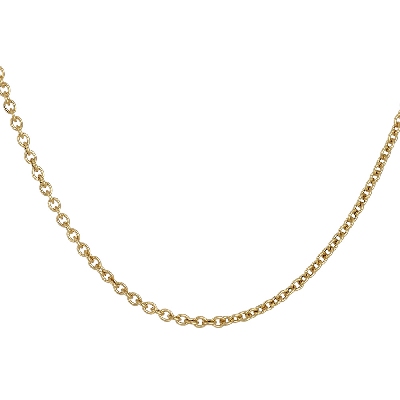 Cadena en oro amarillo 18k, longitud 45 cm