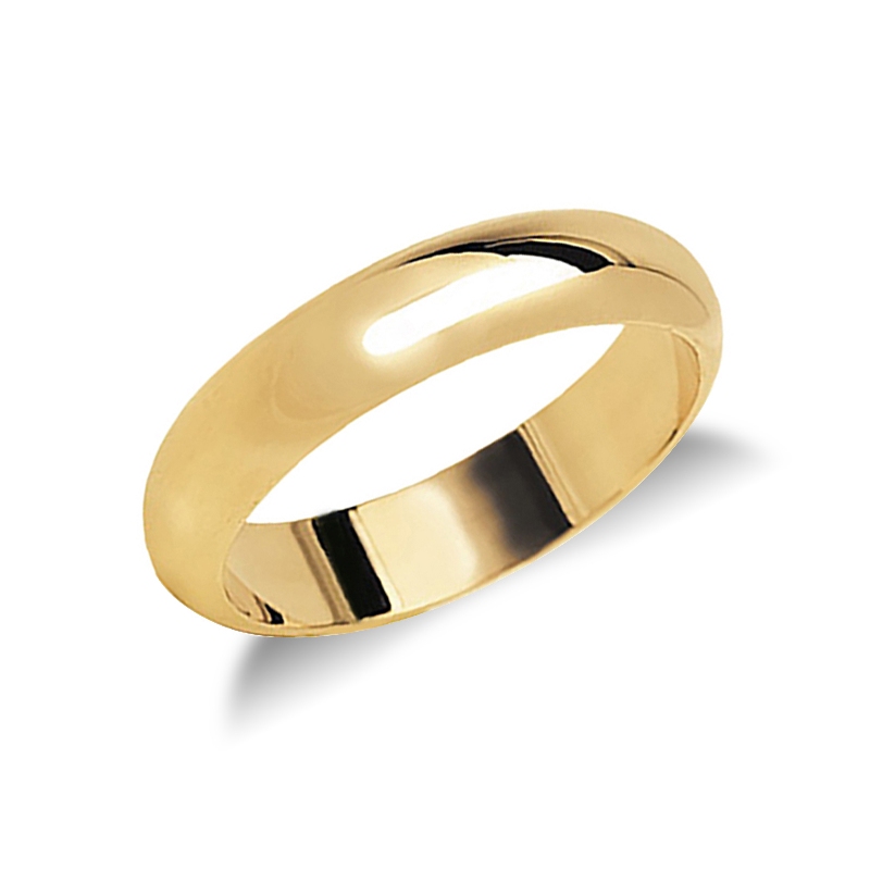 Anillo alianza Unoaerre tradicional en Oro Amarillo 18k