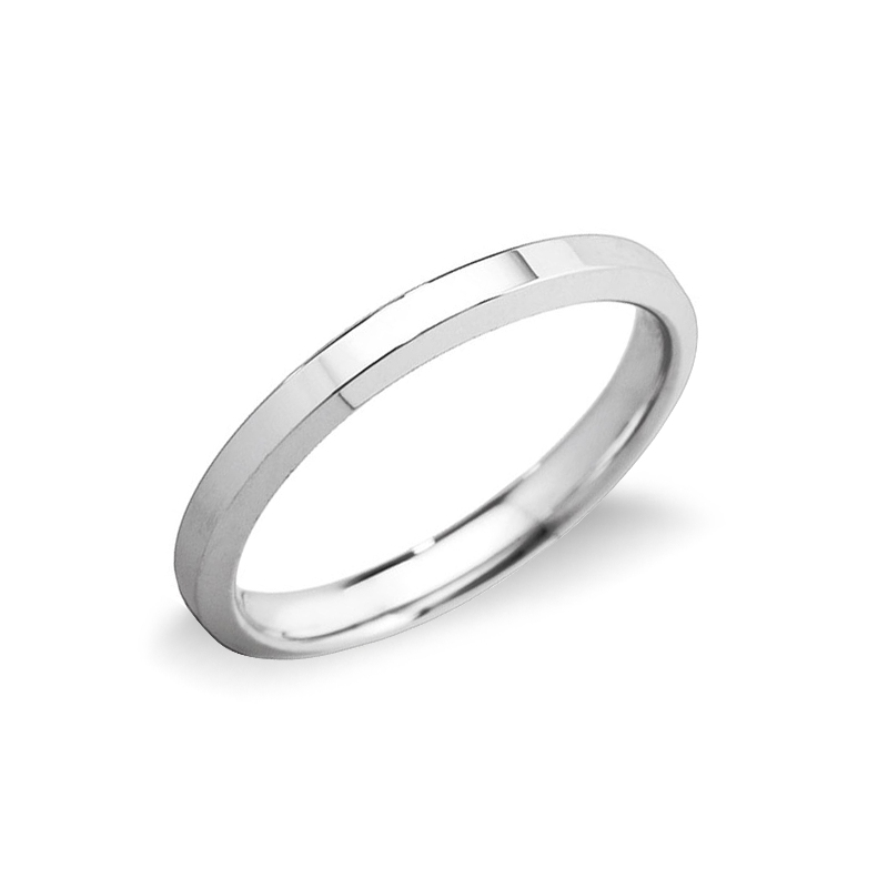 Anillo de Boda Unoaerre Hydra Oro Blanco 18 Quilates