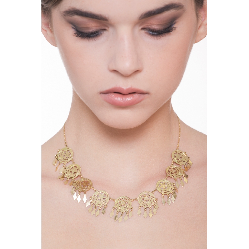 Collar colgantes en oro amarillo de 18k  Collar colgantes en oro amarillo de 18k