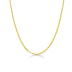 Cadena en oro amarillo de 18 quilates