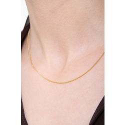 Cadena en oro amarillo 18k 45 cm 2
