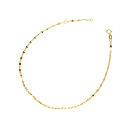 Tobillera en oro amarillo 18K