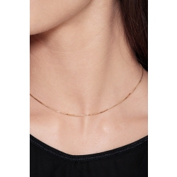 Cadena en oro amarillo de 18k de 40 cm 2