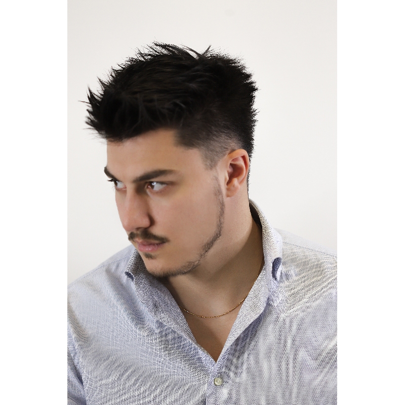 Cadena veneciana en oro amarillo 18k, 50 cm