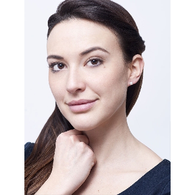 Pendientes a botón Oro 18k con perla 5,5 mm