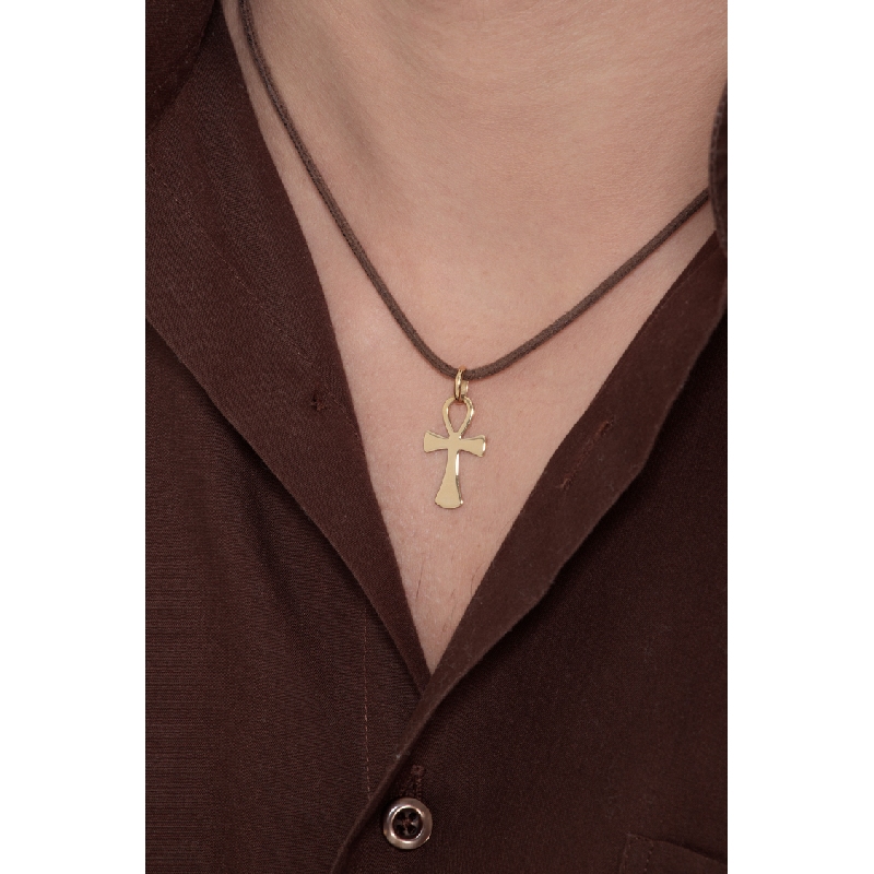 Colgante Cruz Ankh Oro 18K