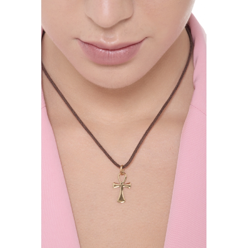 Colgante Cruz Ankh Oro 18K