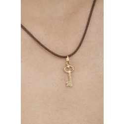 Colgante Llave en oro amarillo de 18k 2