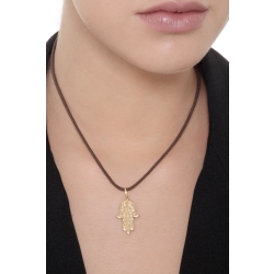 Colgante en oro amarillo 18k mano de Jamsa 2