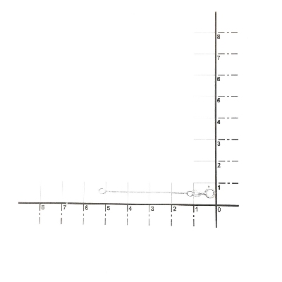 Cadena extensible de oro blanco de 18 kilates - 5 cm