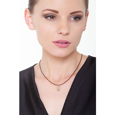 Medalla ángel en oro amarillo 18k