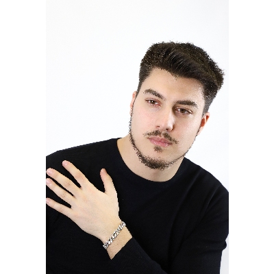 Pulsera Cubana oro blanco 18k con diamantes