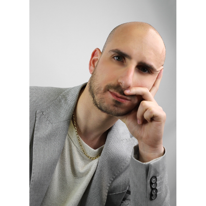 Collar de oro amarillo 18k con eslabones en cadena