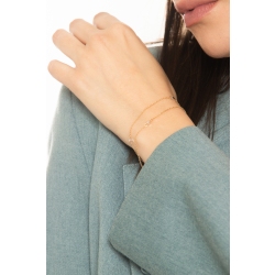 Pulsera de oro amarillo de 18 quilates  2