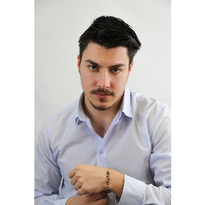 Pulsera cubana 6 eslabones oro rosa 18k con diamantes negros 