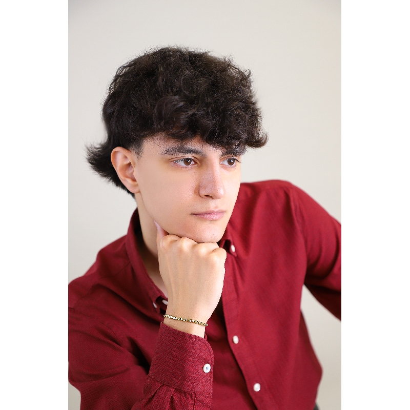 Pulsera en oro amarillo de 18 quilates 