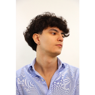 Pendientes en oro blanco de 18 kilates con circonita 