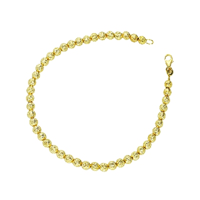 Pulsera en oro amarillo de 18k 