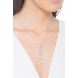 Collar design en oro blanco de 18k et diamantes 2
