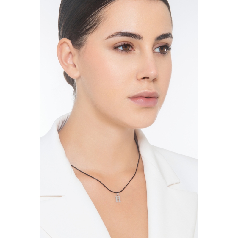 Colgante con inicial H oro blanco 18 quilates Colgante con inicial H oro blanco 18 quilates