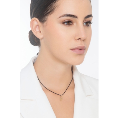 Colgante con inicial Y oro amarillo 18 quilates