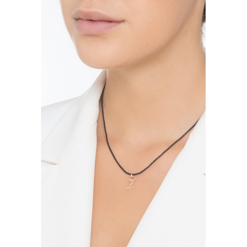 Colgante con inicial Z oro amarillo 18 quilates