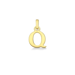 Colgante con letra inicial  Q