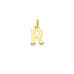 Colgante con letra inicial R