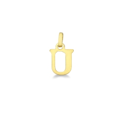 Colgante con letra inicial U