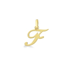Colgante con letra inicial F